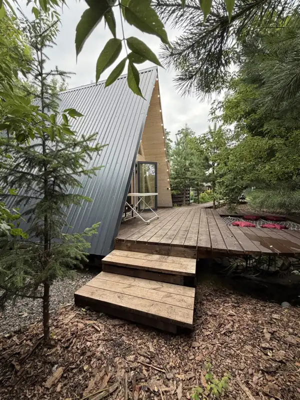 A-frame «Вязаный» с авторским декором