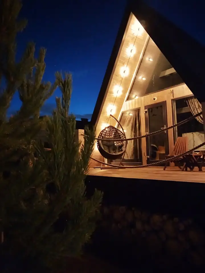 A-frame «Семейный» 60 м² с чаном