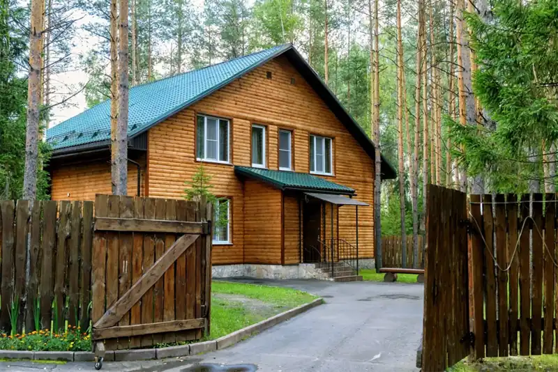 Коттедж 210 м² с парной и купелью у Лесного озера