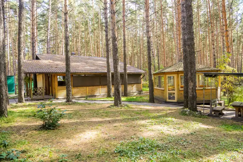Усадьба «Традиция» с камином и баней
