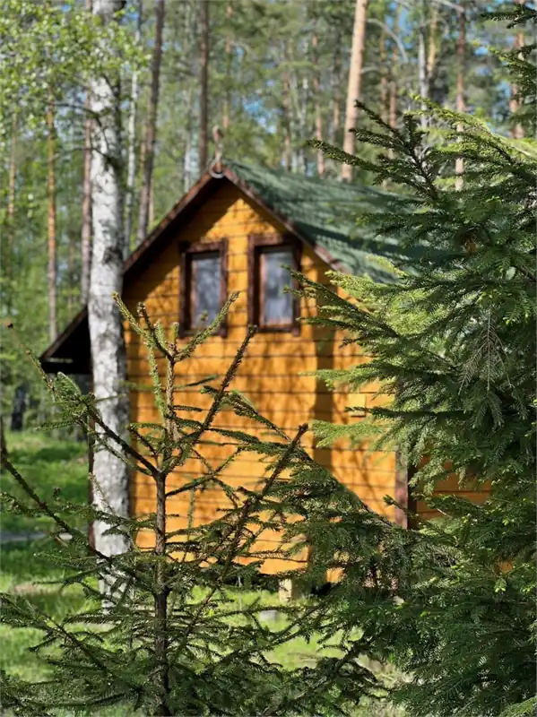 3 одинаковых дома с тремя спальнями и сауной