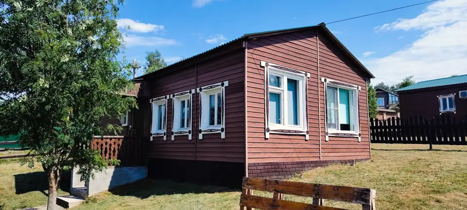 Дом №1 с мангалом и беседкой