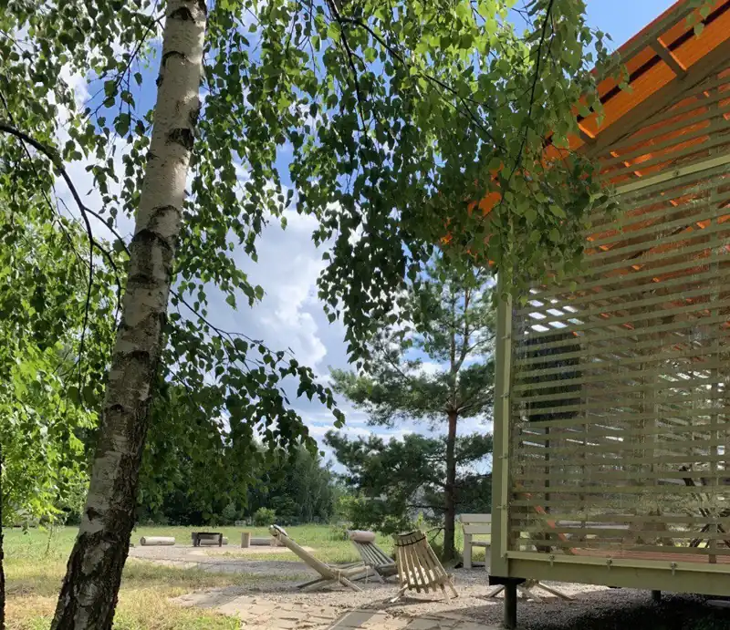 Эко-отель «Лесополье»: A-frame домики у Озёр, фото 2