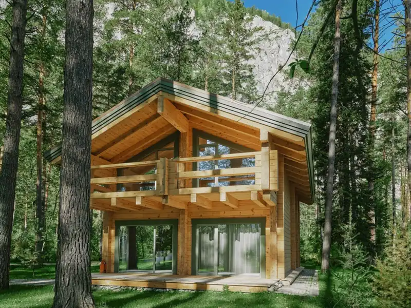 Двухэтажное Делюкс Шале 180 м² с балконом