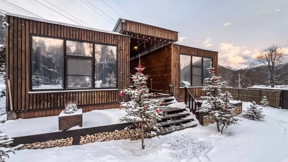 Мини дом люкс 40 м² с террасой