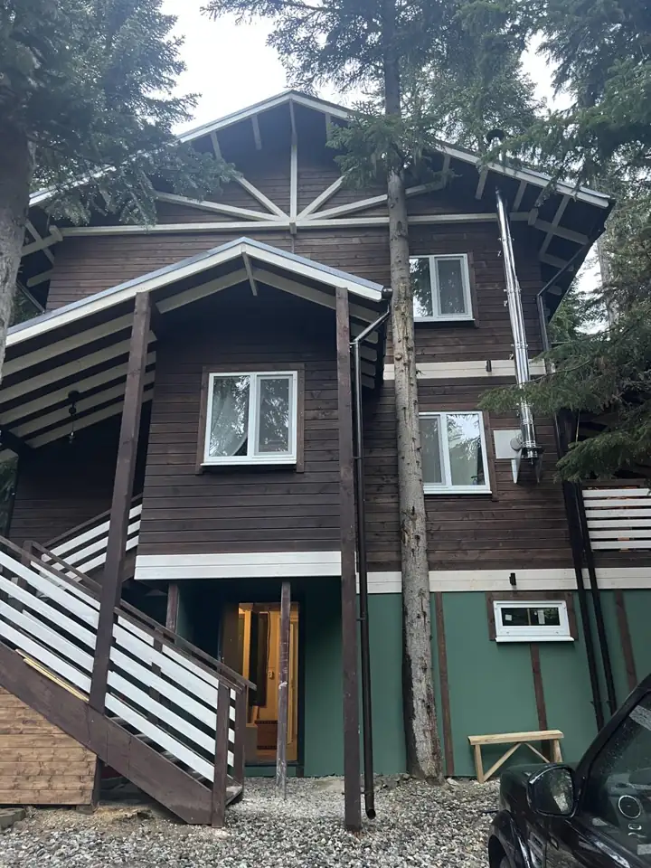 Большое шале 120 м² с камином и четырьмя спальнями