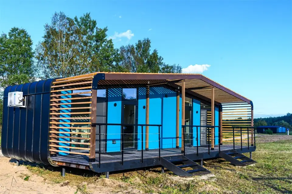 Секция дуплекса 35 м² с отдельным входом