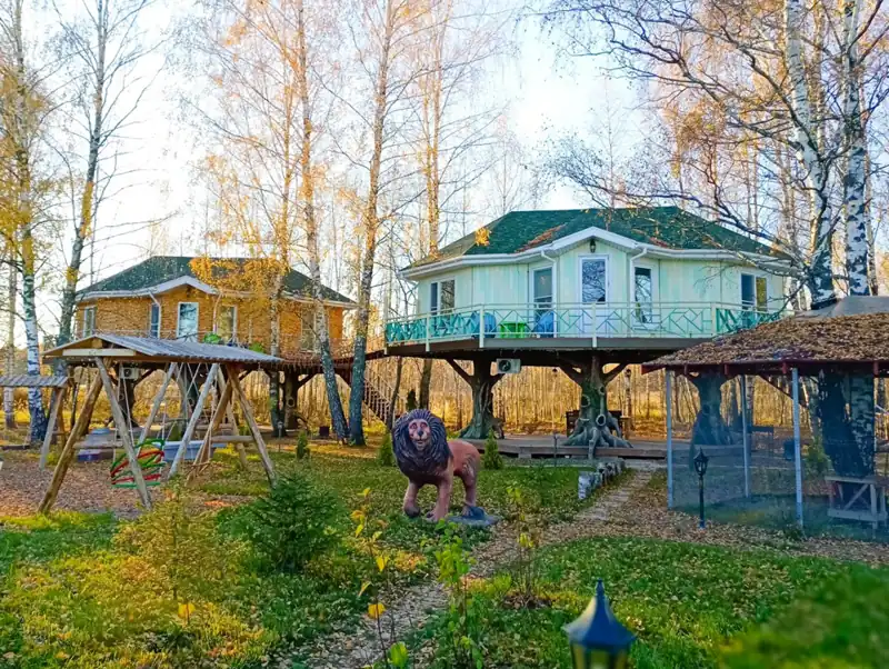 Дом летучих обезьян на дереве 50 м²