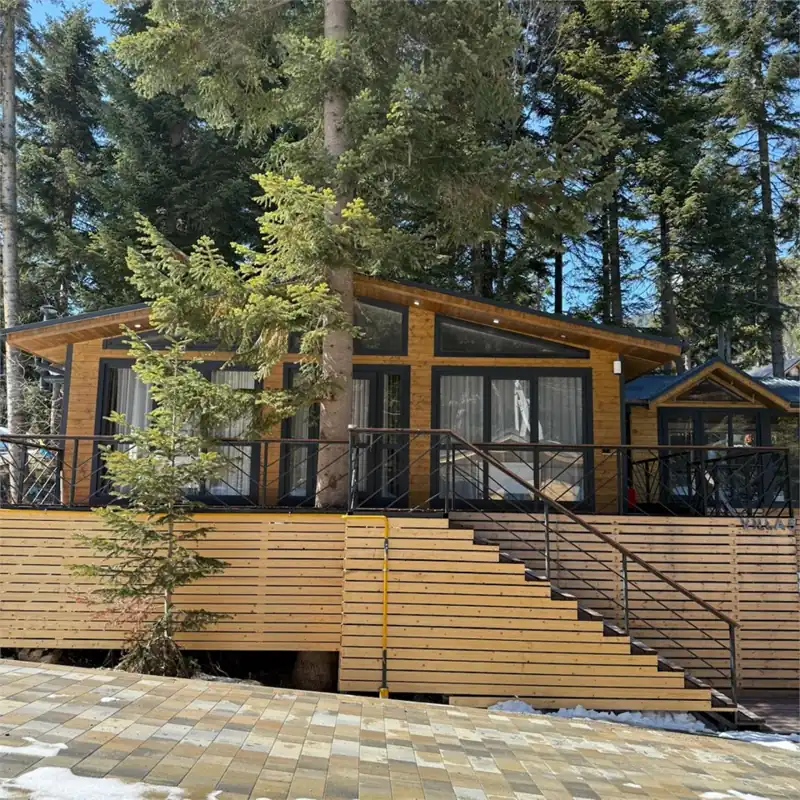 Шале Peak Chalet с панорамными окнами на горы