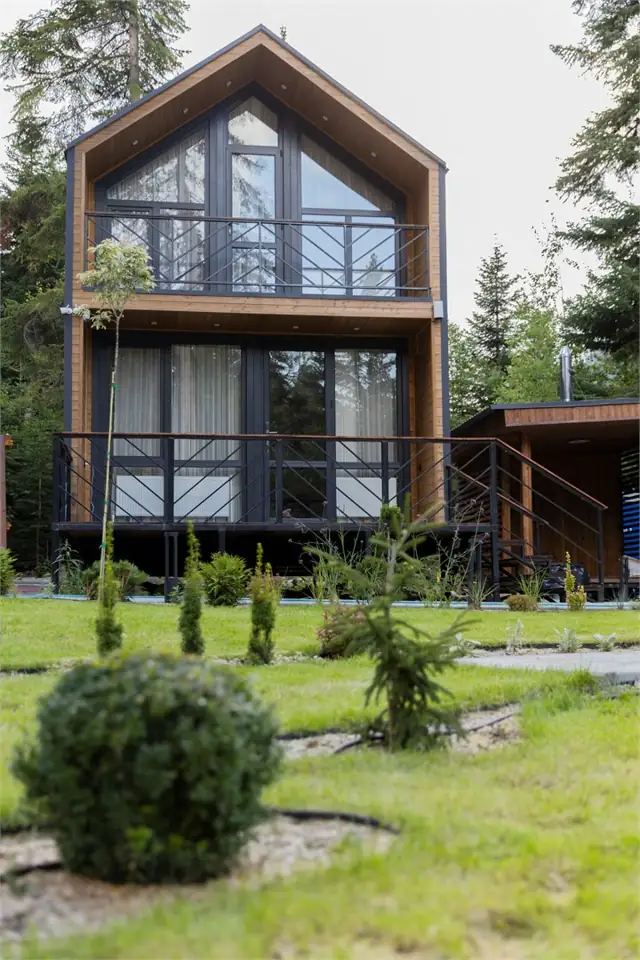 Двухэтажная вилла Villa Forest у бассейна с подогревом