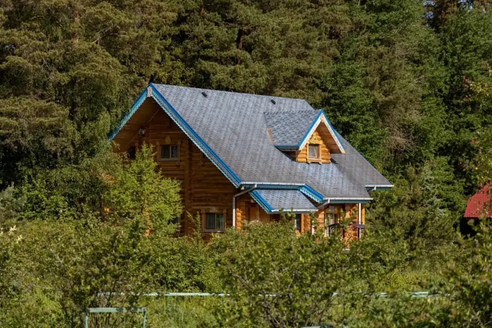 Дом «Синий» с двумя санузлами