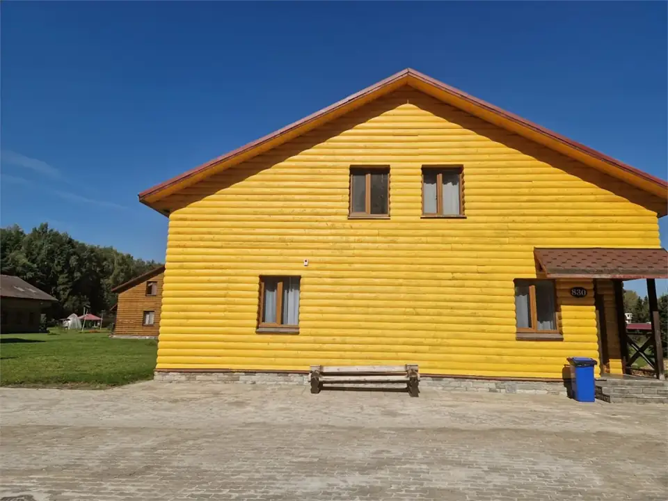Большой Лесной коттедж 260 м² с камином