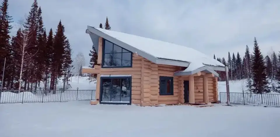 Рубленые дома из кедра «DeuxChalets» в Шерегеше, фото 2