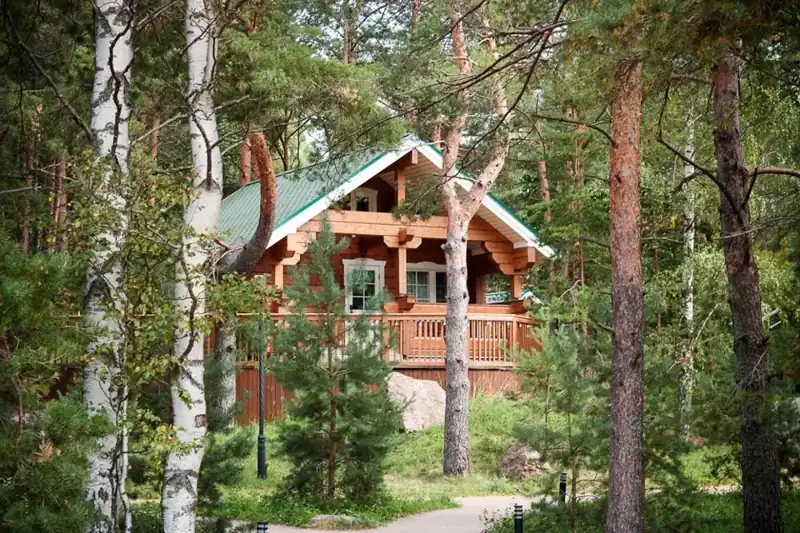 Семейный коттедж с детской мансардой
