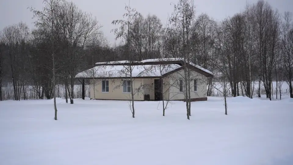 Дом «Мятный» 80 м² с камином и террасой у озера