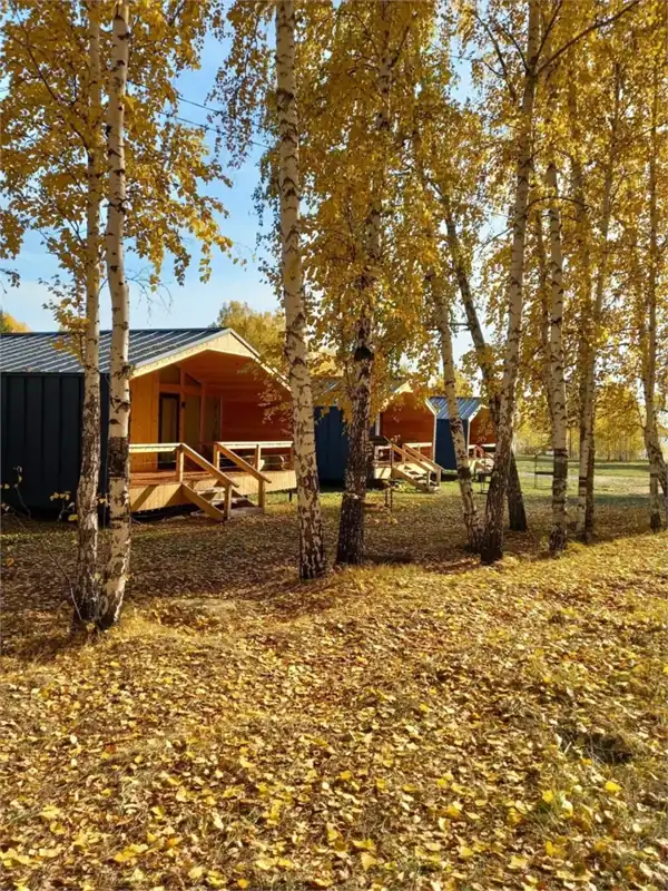 Барнхаус «Рояль» с двумя спальнями и видом на лес