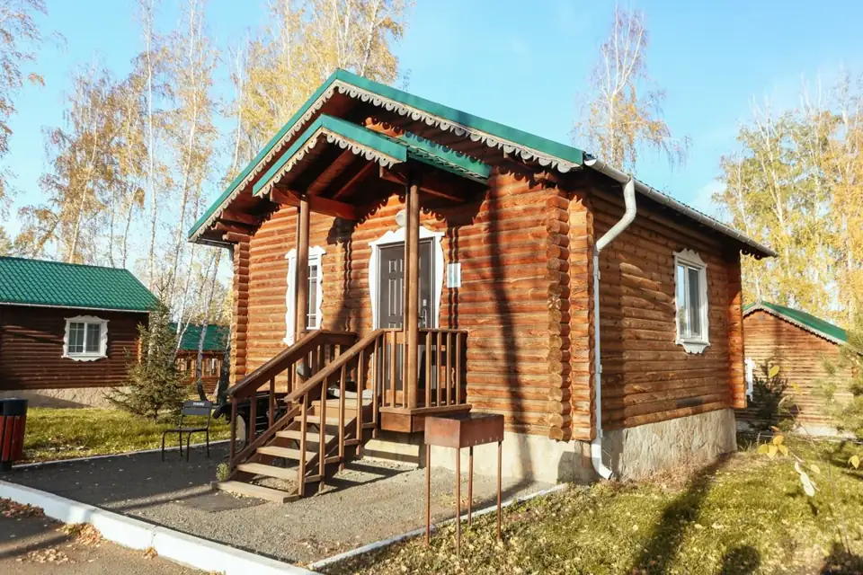 Терем 40 м² с гостиной и спальней