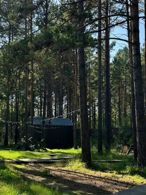 Глэмпинг Hygge Barn в Бурдугузе