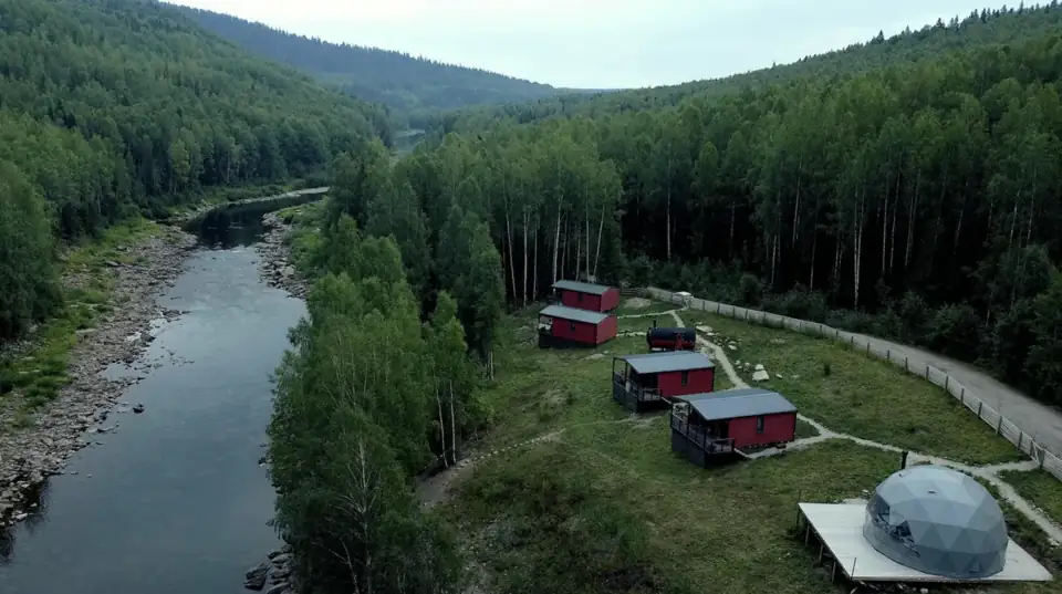 Парк-отель «Панорамный» на реке Усьве