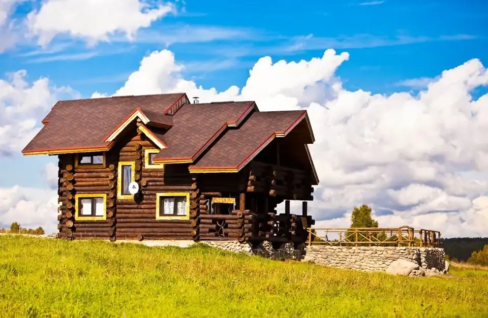 Изба Боярская 190 м² с пятью спальнями