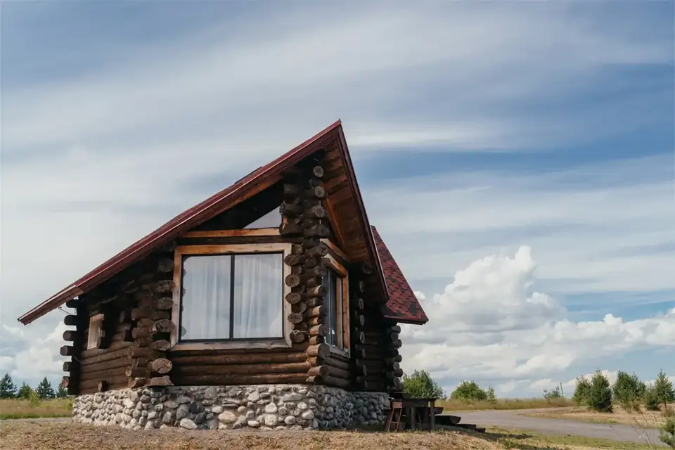 Изба Лубяная 46 м² для семьи