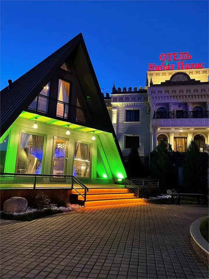 Гостевой VIP-дом А-фрейм 100 м² с баней на дровах и чаном
