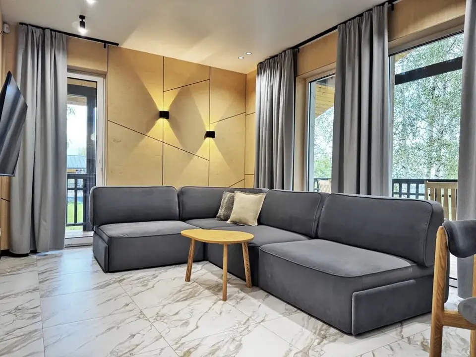 Дом River Club на краю берега Оки