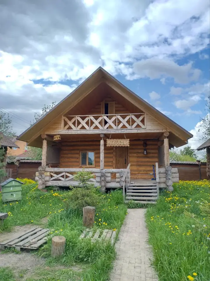 Медовый домик 70 м² с русской печью