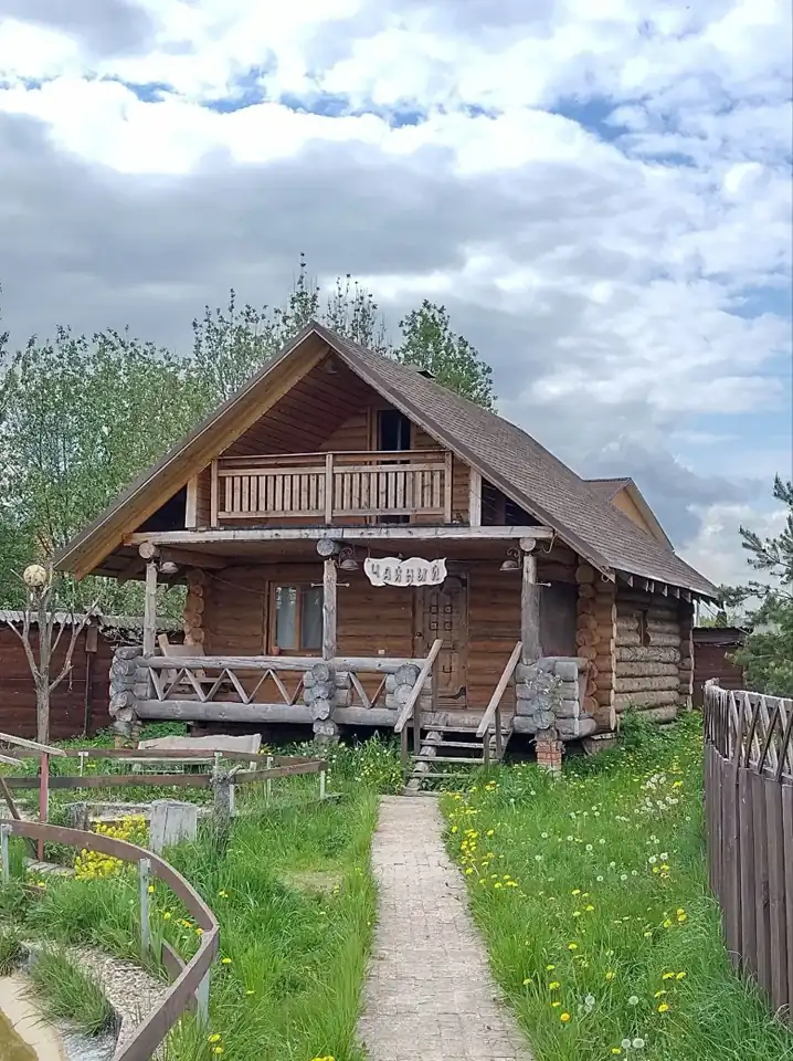 Чайный домик 70 м² с русской печью