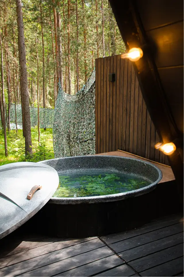 А-фрейм Shalash & Forest в лесу у Серебряного лога, фото 3