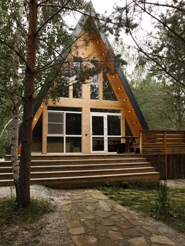 A-frame домики Forest Tale в Дегтярске, фото 3