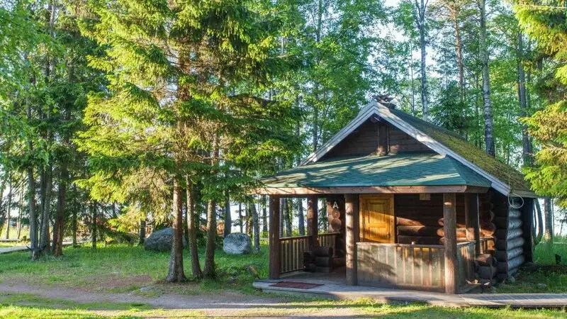 Коттедж с видом на озеро